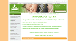 Desktop Screenshot of detskapostel.com